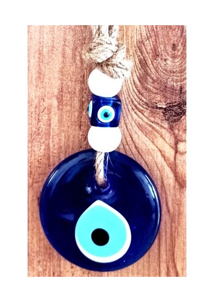 Klasik Mavi Cam Nazar Boncuğu 7 Santimetre Çapında Nazarlık Duvar Süsü fiyatları