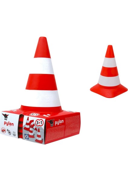 Trafik Konisi 4'lü Kız Erkek Çocuk Oyuncak Eğitici Oyuncaklar