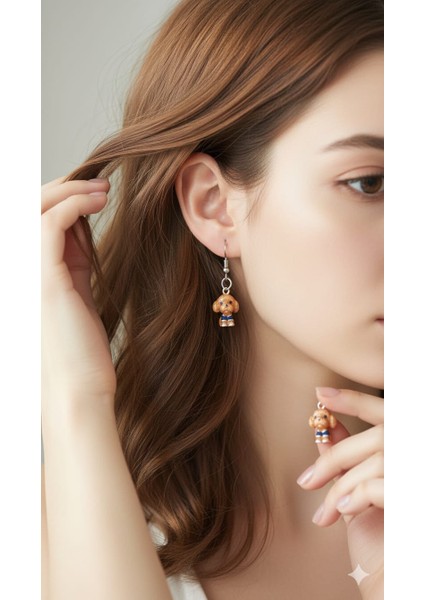 Sevimli Figürlü Küpe