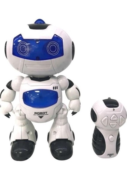 Uzaktan Kumandalı Pilli Robot Kız Erkek Çocuk Oyuncak Eğitici Oyuncaklar