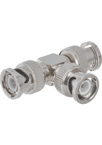 Bnc Konnektörü Üçlü Dişi T Tip