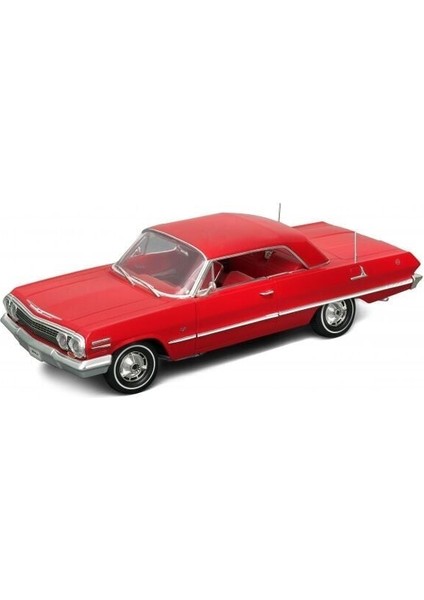 19865 Welly 1 18 1963 Chevrolet Impala Ha Kız Erkek Çocuk Oyuncak Eğitici Oyuncaklar