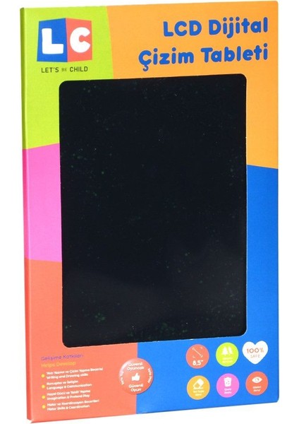 30864 Let's Be Child - 8,5'' LCD Dijital Çizim Tableti Kız Erkek Çocuk Oyuncak Eğitici Oyuncaklar fiyatları