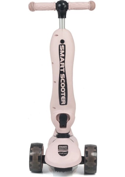 Smart Oturaklı 3 Tekerlekli Işıklı Scooter Bebe Somon Kız Erkek Çocuk Oyuncak Eğitici Oyuncaklar fiyatları