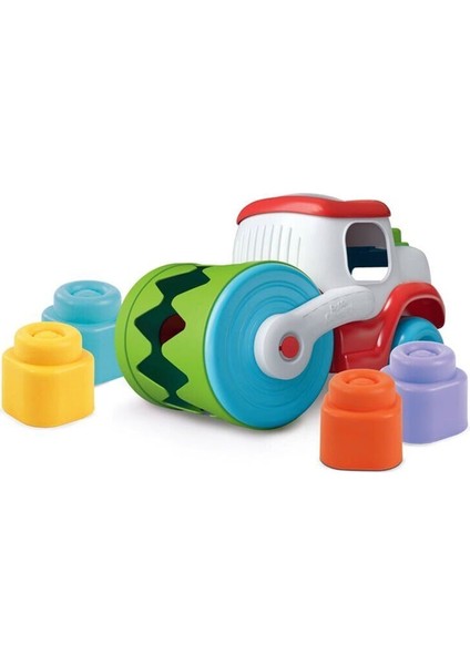 17495 Soft Clemmy - Yumuşak Blok Duyusal Silimdir Kamyon 6-36 Ay Kız Erkek Çocuk Oyuncak Eğitici Oyu fiyatları