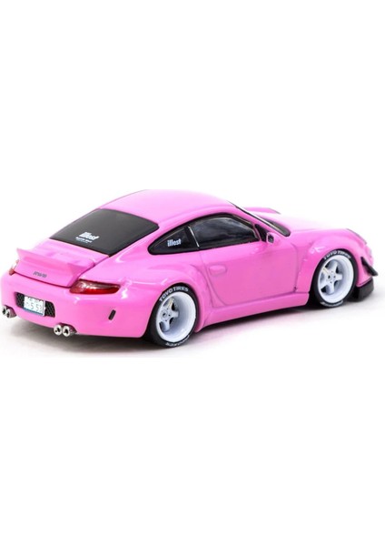 Tarmac Works 1/64 Rwb 997 Pink Kız Erkek Çocuk Oyuncak Eğitici Oyuncaklar modelleri