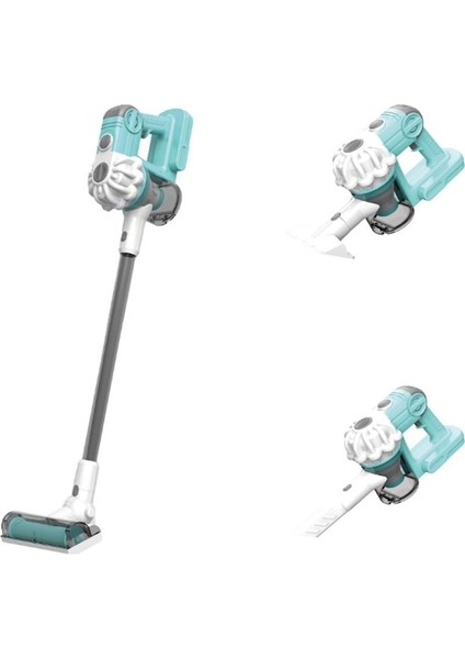 Dikey Elektrik Süpürgesi Yeşil-Gri (3 In1 ) Kapalı Kutu Kız Erkek Çocuk Oyuncak Eğitici Oyuncaklar fiyatları