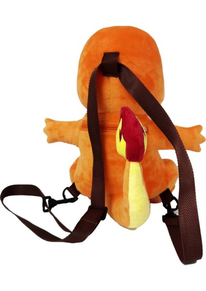 Pokemon Charmander Peluş Sırt Çantası Kız Erkek Çocuk Oyuncak Eğitici Oyuncaklar fiyatları
