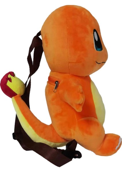 Pokemon Charmander Peluş Sırt Çantası Kız Erkek Çocuk Oyuncak Eğitici Oyuncaklar modelleri