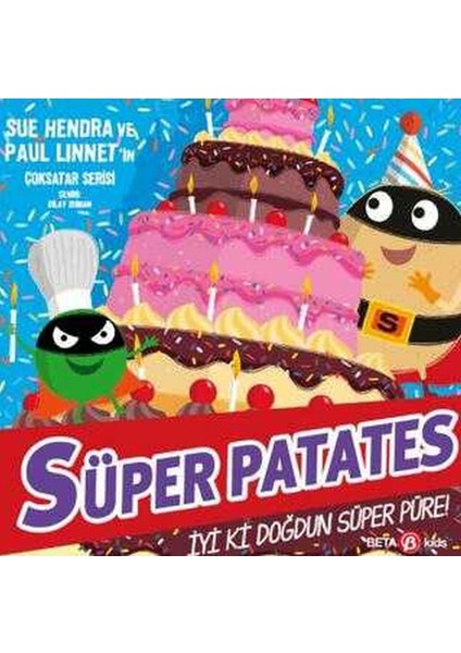 Süper Patates Iyi Ki Doğdun Süper Püre! Kız Erkek Çocuk Oyuncak Eğitici Oyuncaklar