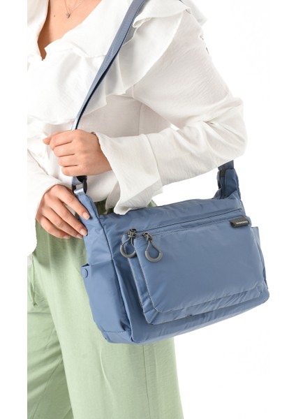 Glc Kadın 6001 Kadın Omuz Çanta Kol Çantası Suya Dayanıklı Paraşüt Kumaş