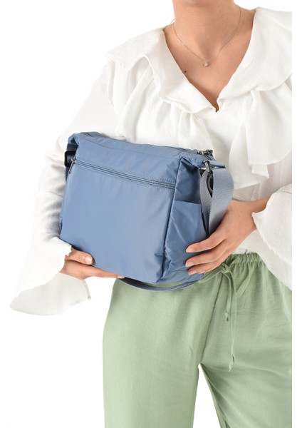 Glc Kadın 6001 Kadın Omuz Çanta Kol Çantası Suya Dayanıklı Paraşüt Kumaş indirimleri