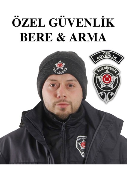 Özel Güvenlik Bere & Arma Seti