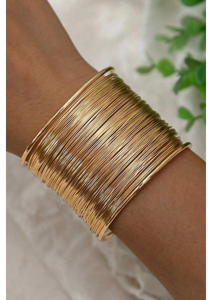 Çoklu Tel Kelepçe Bileklik modelleri