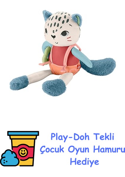 Eğlenceli Dostum Kar Leoparı™ Fisher-Price Planet Friends Eğlenceli Dostum Kar Leoparı, Bebeklerin Duyusal Gelişimine Yardımcı Oyuncak HKD64 + Play-Doh Oyun Hamuru