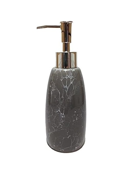 Desenli Gri Sıvı Sabunluk 8X8X17CM 300ML modelleri