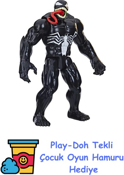 Spider-Man Titan Hero Venom Aksiyon Figürü + Play-Doh Oyun Hamuru