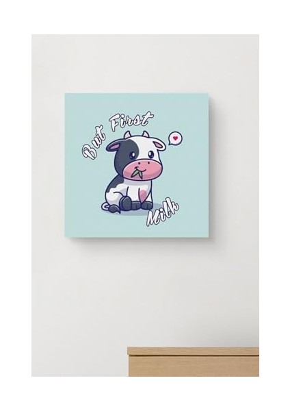 But First | Bebek Odasına Özel Kanvas 25 x 25 cm Ölçüsündedir. fiyatları