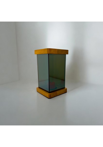 Zera - El Yapımı Sonsuzluk Aynası Ahşap Tealight Mumluk modelleri