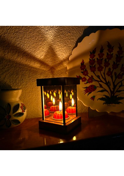 Umai - Doğal Ahşaptan El Yapımı Dekoratif Mumluk fiyatları