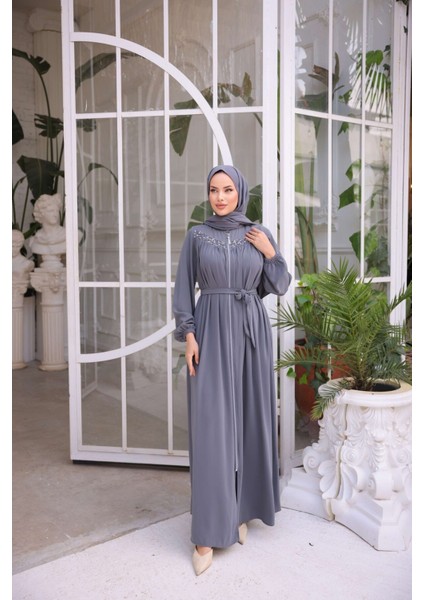 Ankanoor Robalı Boncuklu Ferace ANKA255016