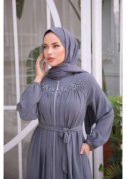 Ankanoor Robalı Boncuklu Ferace ANKA255016 fiyatları