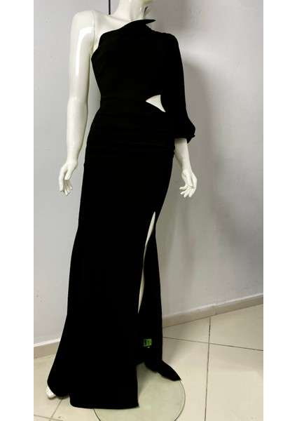 Tek Omuz Pencere Detay Abiye fiyatları