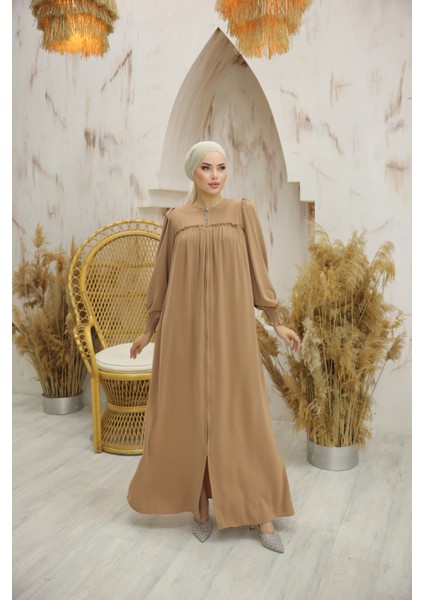 Ankanoor Koyu Camel Robalı Ferace ANKA255008