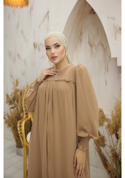 Ankanoor Koyu Camel Robalı Ferace ANKA255008 fiyatları