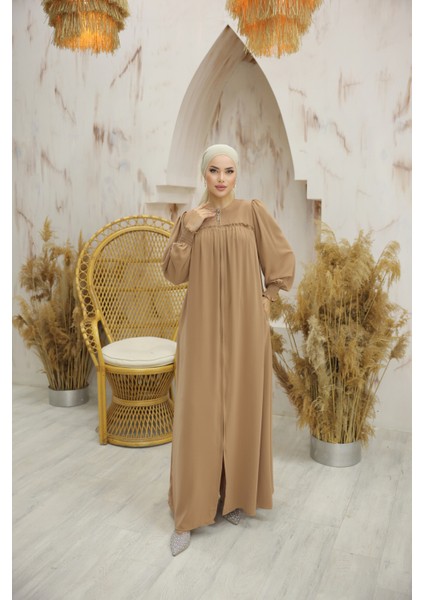 Ankanoor Koyu Camel Robalı Ferace ANKA255008 fırsatları