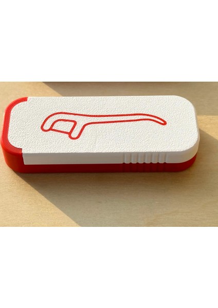 🔴⚪ Cep Boy Kürdan Kutusu – 9,5 × 1,5 × 3,5 cm | Taşınabilir | Dayanıklı Plastik Malzeme fiyatları