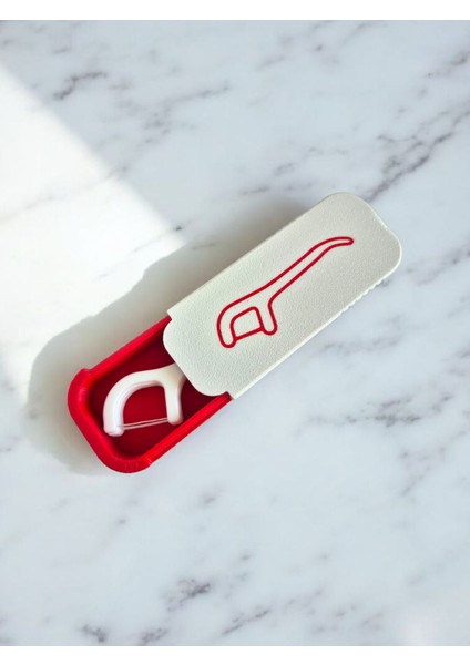 🔴⚪ Cep Boy Kürdan Kutusu – 9,5 × 1,5 × 3,5 cm | Taşınabilir | Dayanıklı Plastik Malzeme indirimleri