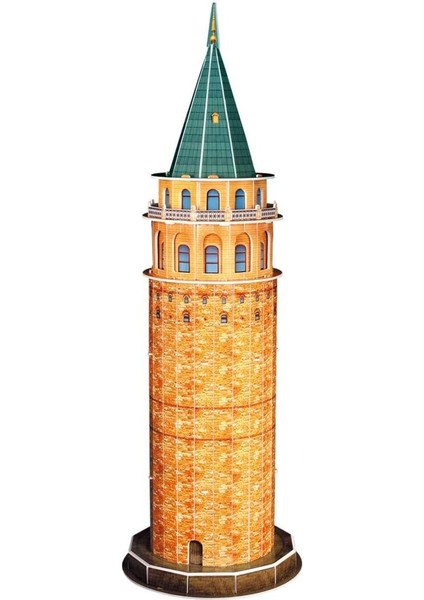 3D 17 Parça Puzzle Galata Kulesi