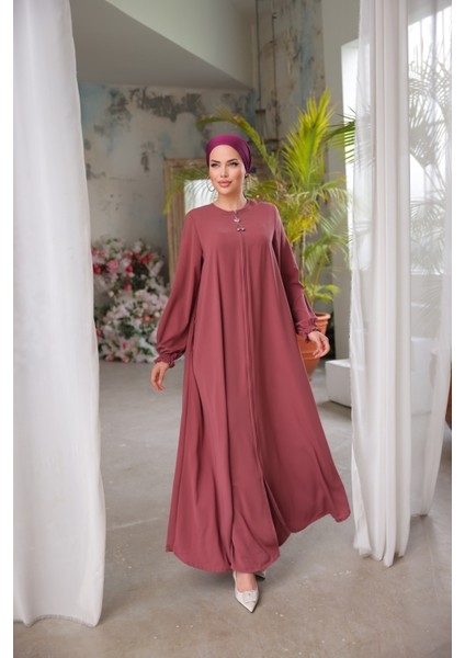 Ankanoor Koyu Pembe Mevlana Ferace ANKA255002 fiyatları