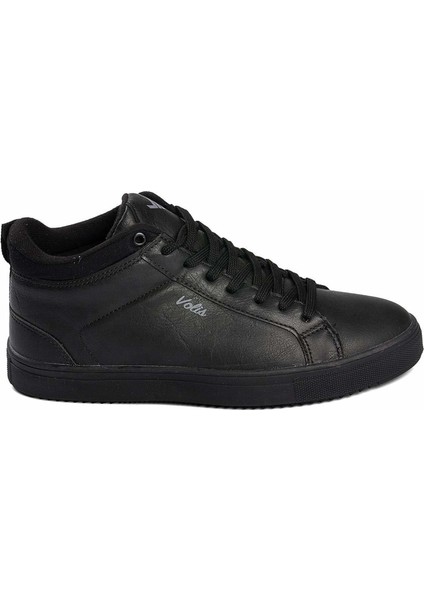 Erkek Yarım Boğaz Ortopedik Günlük Bot - Siyah - 43