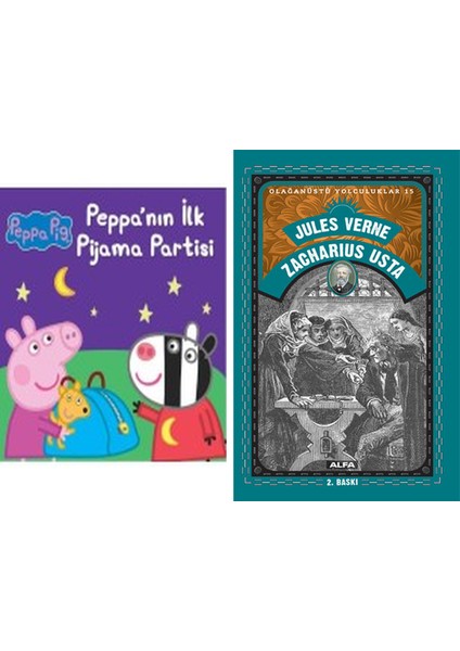 Peppa Pig Peppa'nın Ilk Pijama Partisi + Zacharius Usta