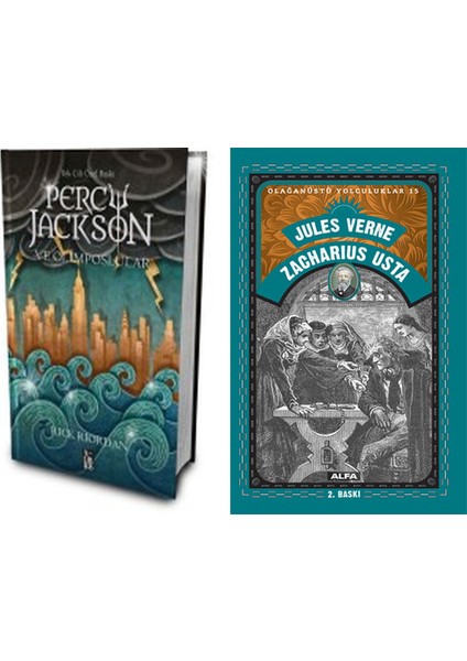 Percy Jakson ve Olimposlular Tek Cilt Özel Baskı + Zacharius Usta