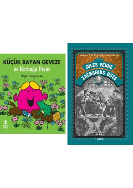 Küçük Bayan Geveze ve Kurbağa Prens + Zacharius Usta