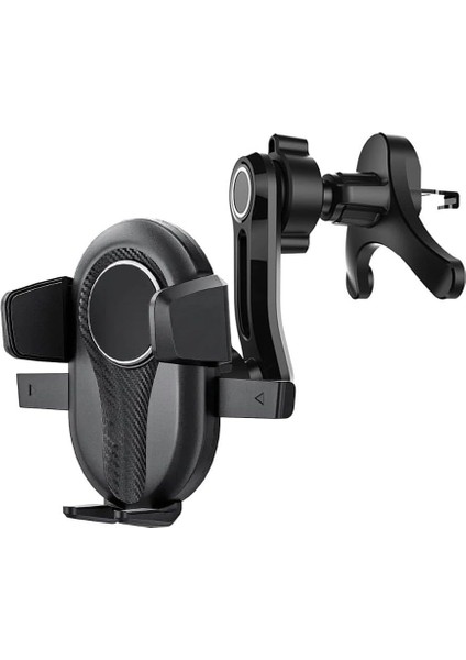 NR82 Araç Içi Havalandırma Telefon Tutucu Kancalı Tek El Kullanım