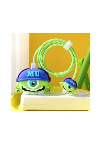 (5832) Figürlü Şarj Başlığı ve Şarj Kablo Set 18W-20W Şarj ile ile Uyumlu fiyatları