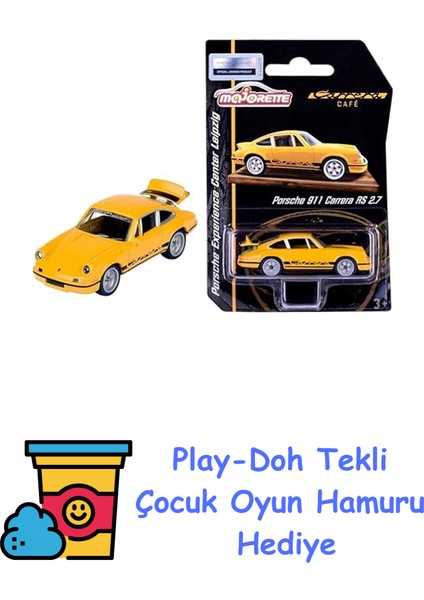 Premium Porsche 911 Carrera Rs 2.7 + Play-Doh Oyun Hamuru