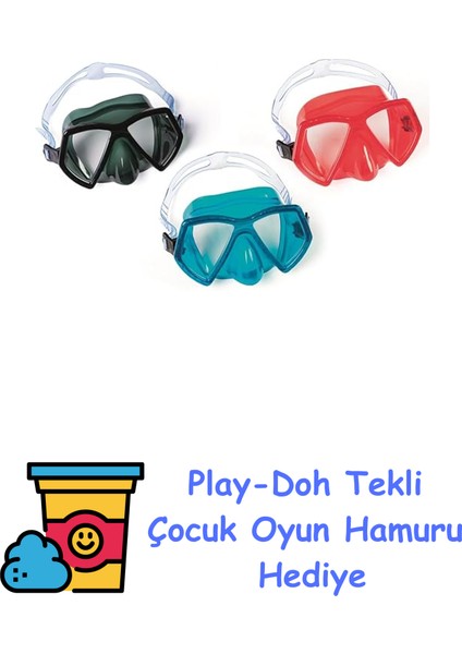 Estential Eversea Yüzücü Maske + Play-Doh Oyun Hamuru