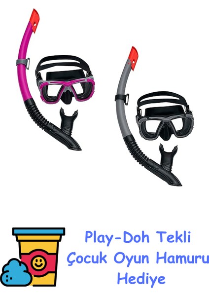 Inspira Şnorkel Seti, 14 Yaş ve Üzeri, Çeşitli + Play-Doh Oyun Hamuru