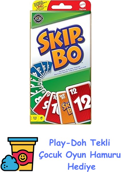 Skip-Bo Kartlar, Oyuncak + Play-Doh Oyun Hamuru