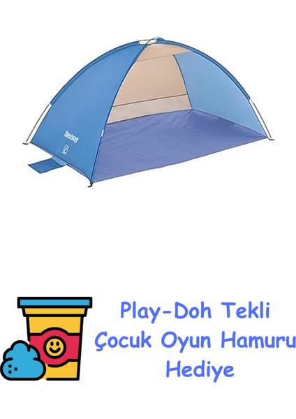 68105 Çadır, Tek Boy + Play-Doh Oyun Hamuru
