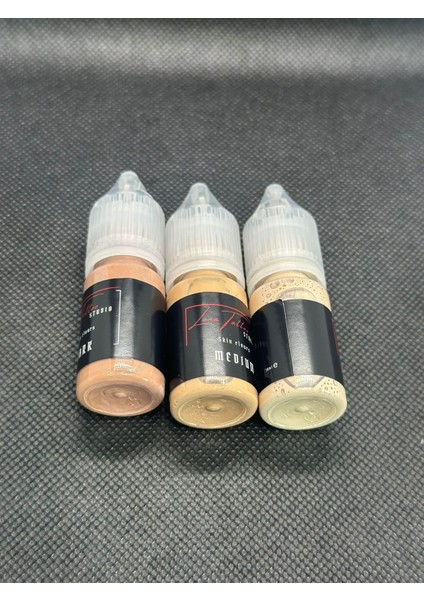 Ten Rengi Kalıcı Makyaj Boyası 3 Lü Set Lena Tattoo indirimleri