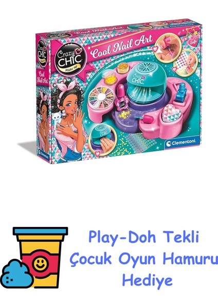 Crazy Chic - Havalı Tırnak Tasarımları + Play-Doh Oyun Hamuru