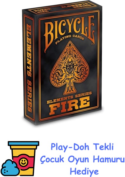 Fire Oyun Kartları + Play-Doh Oyun Hamuru
