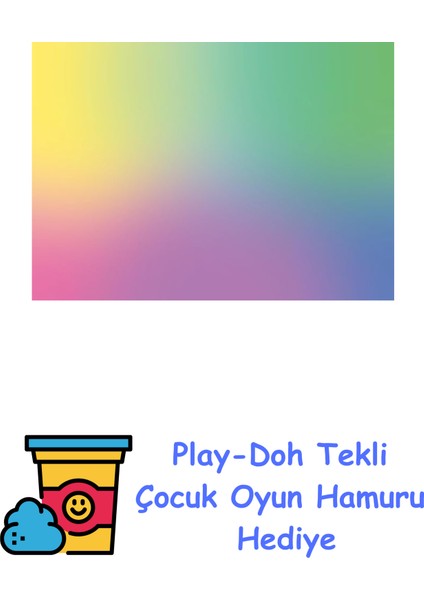 631 Parçalı Puzzle Krypt Gradyen, Yapboz + Play-Doh Oyun Hamuru