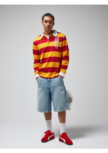 Gsstore x Midground Erkek Polo Sweatshirt E251207